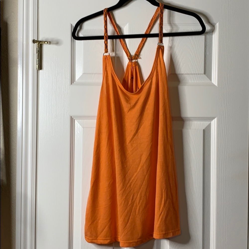 Pure Karma W/ Embroidered Strap Tank Top